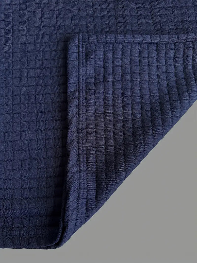 Ephraim | Polo-Shirt mit strukturiertem Stoff und Taschenärmel