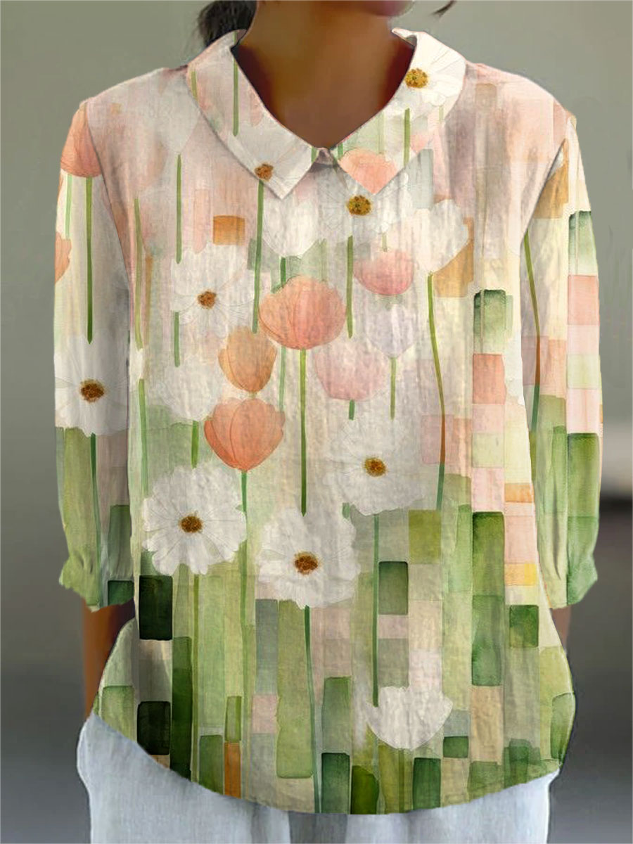 Amélia | Lässiges bedrucktes T-Shirt