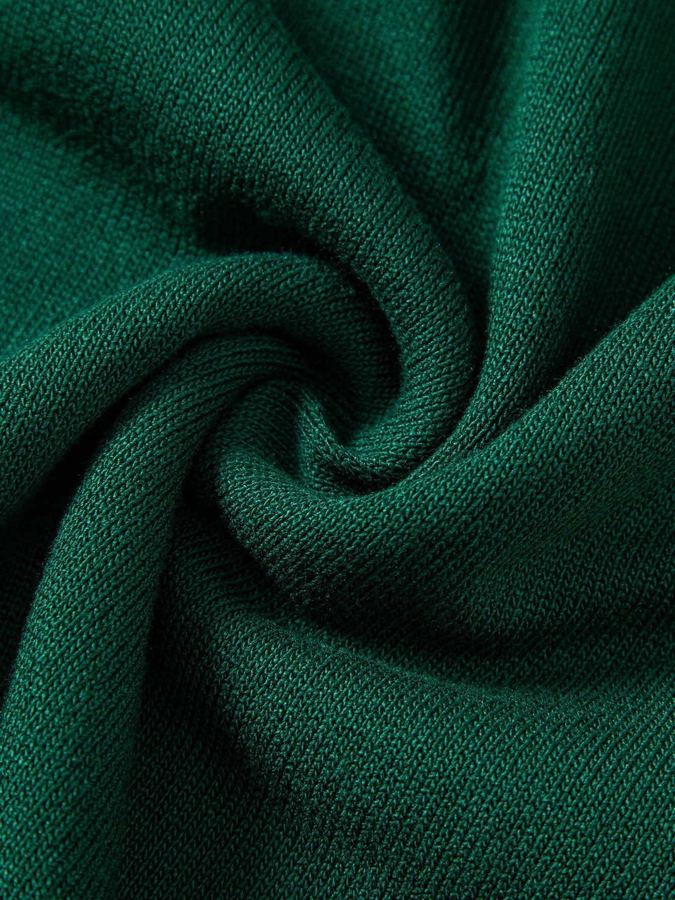 Kontrastgestreiftes Rippstrick-Polo