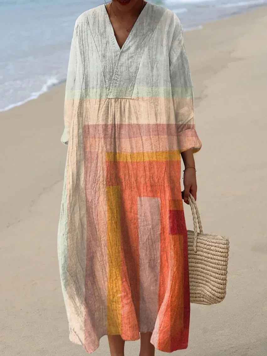 Van Elst Mode® | Sommerliche Blumenkleid