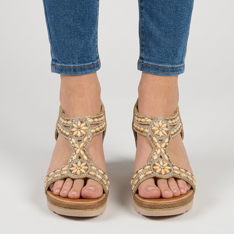 Eden - Bequeme Sandale für Damen mit Keil