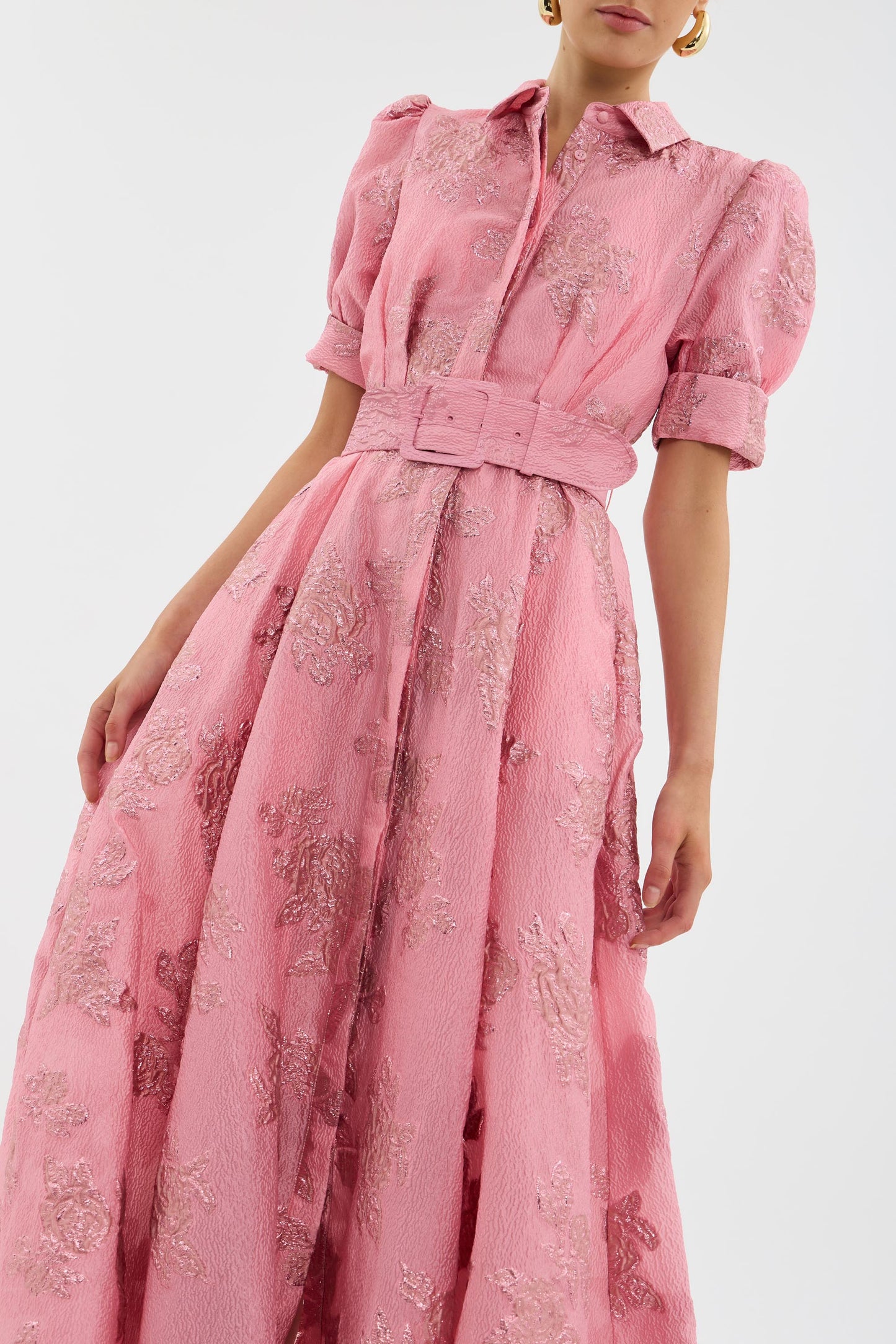 Aria | Kurzes Kleid mit Puffärmeln