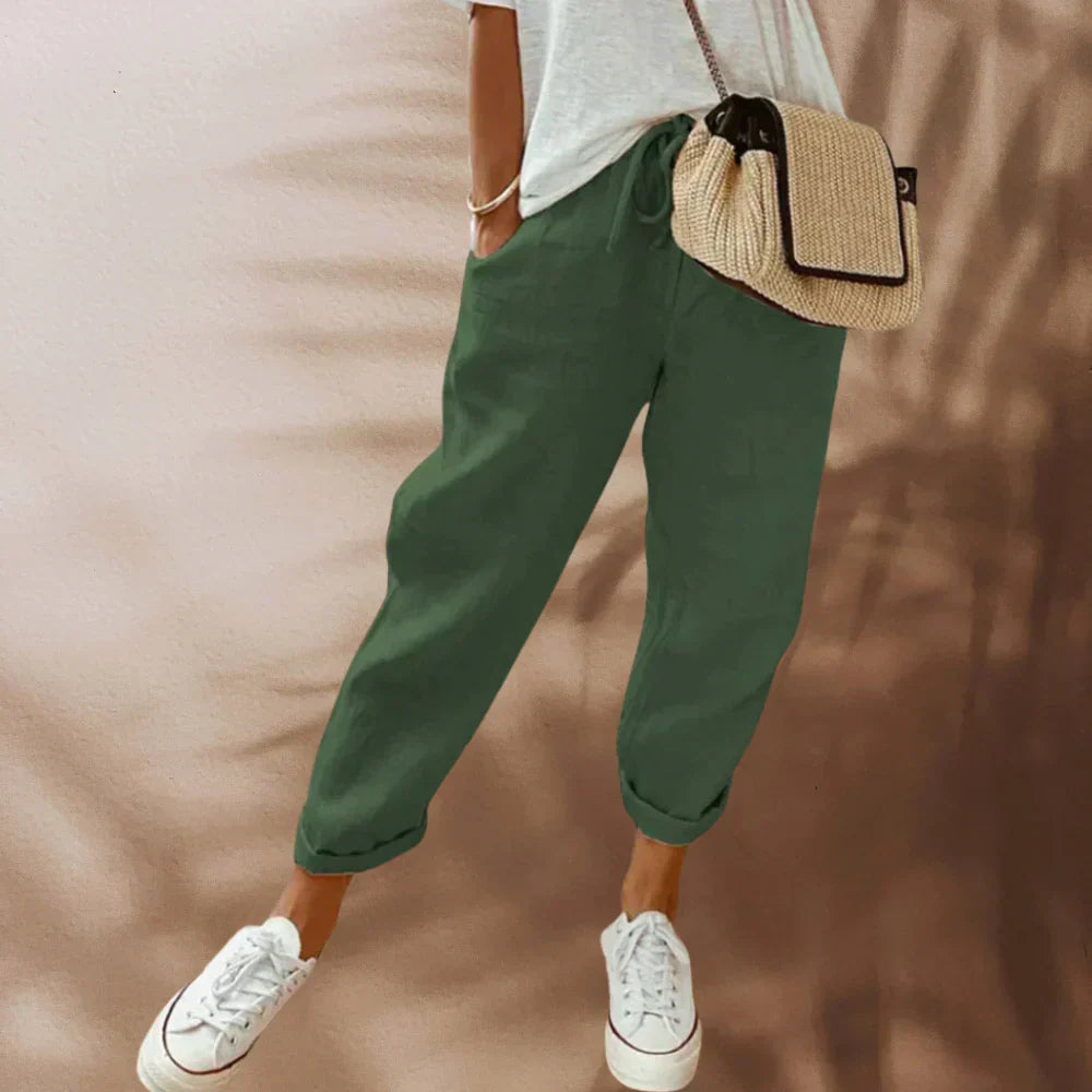 Frankie | Damen Leinenhosen