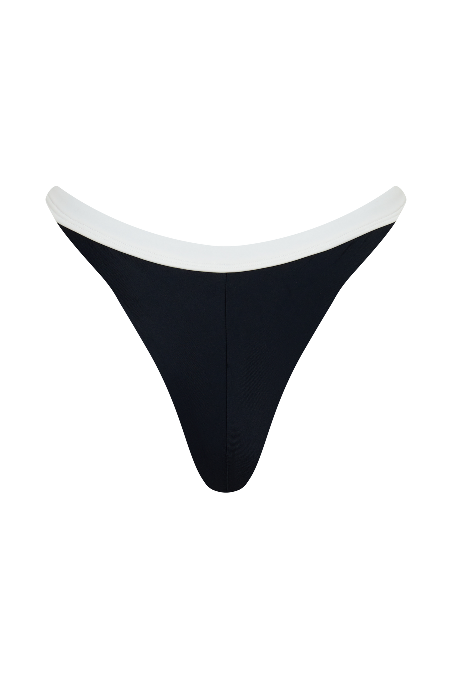 Isla Brasilianischer Bikini-Unterteil - Schwarz/Weiß