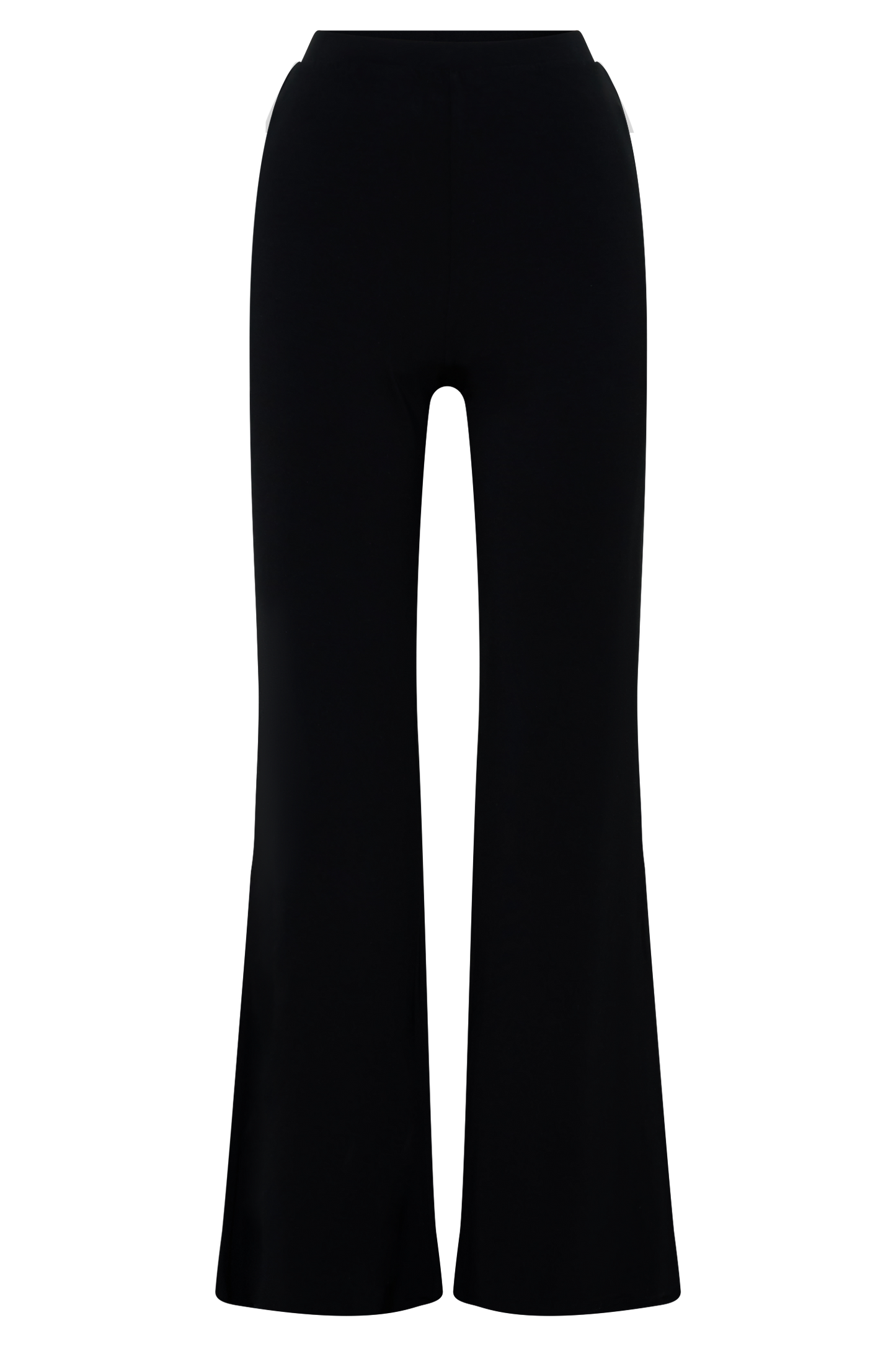 Jemma Flare Leg Pants - Schwarz