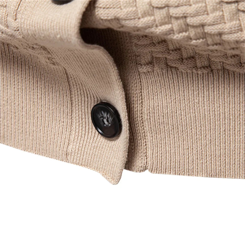 Schneider™ | Warmer Herren Cardigan mit V-Ausschnitt