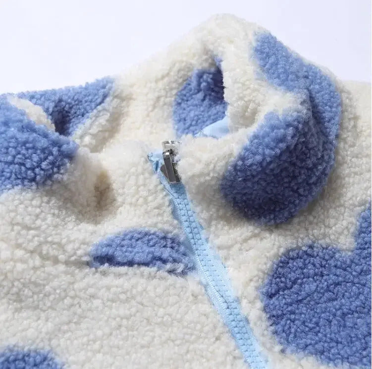 Katharina™ | Veste réversible à cœurs