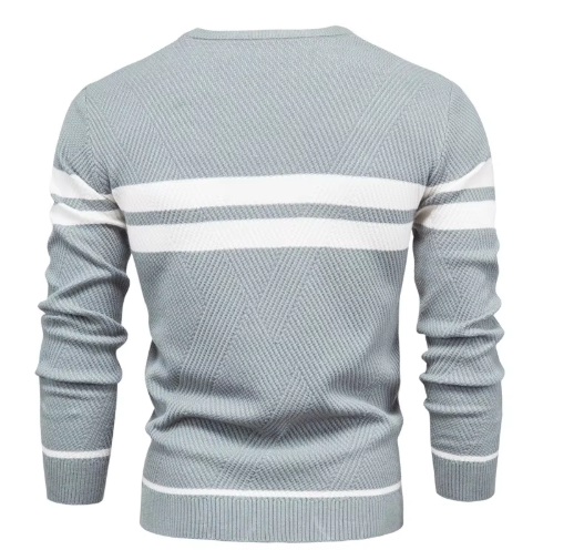 Kaufmann™ | Moderne Herrenpullover mit Streifenmuster