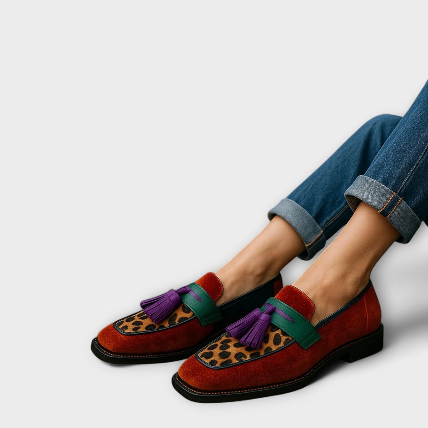 Ione – Mehrfarbige Loafer