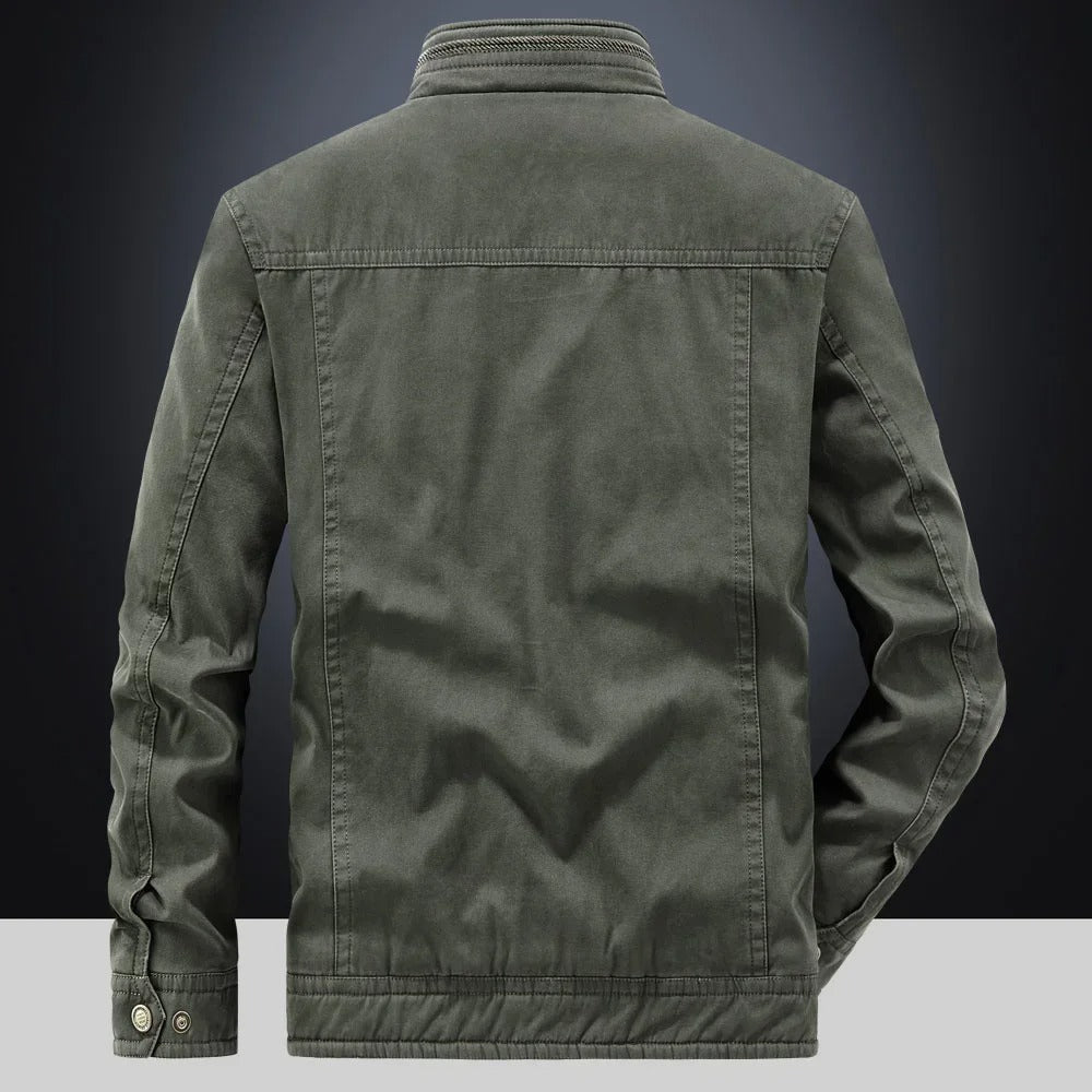 Elegante Parka-Bomberjacke