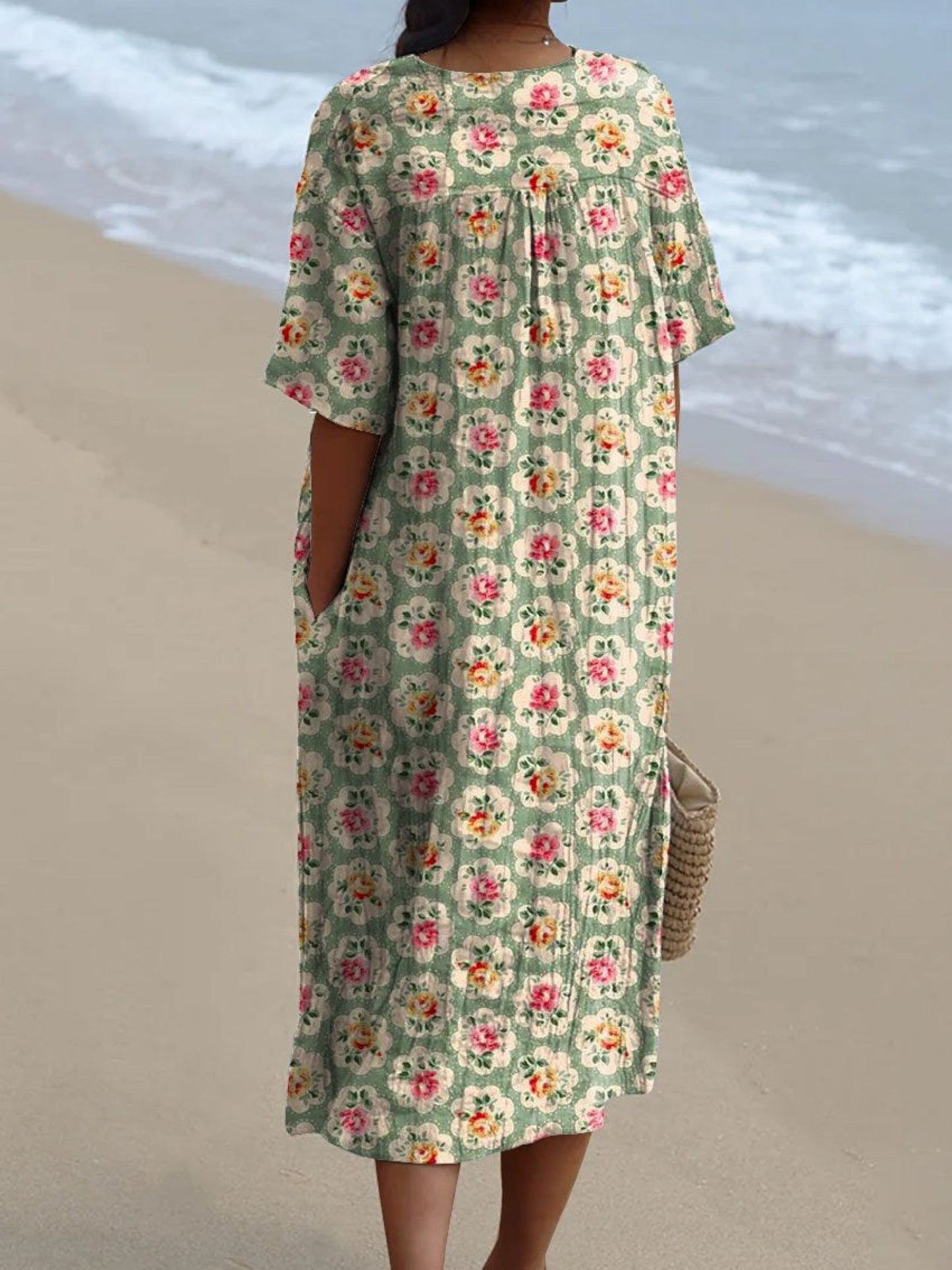 Femke - Vintage Blumen Kleid