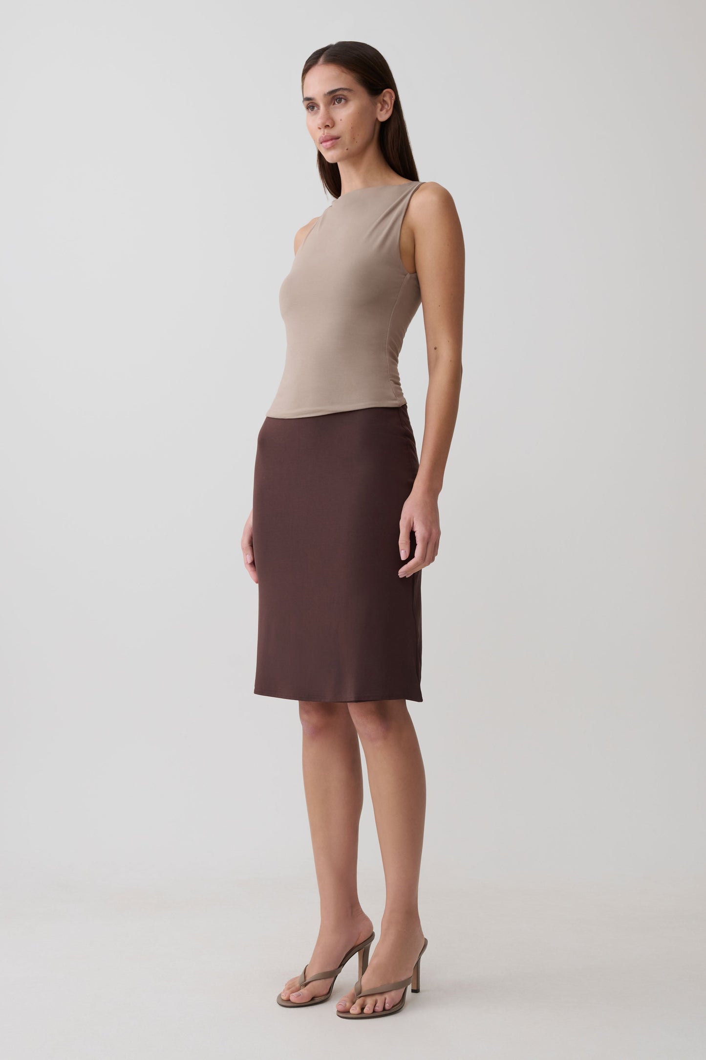Nicolette Ärmelloses Tanktop - Neutral