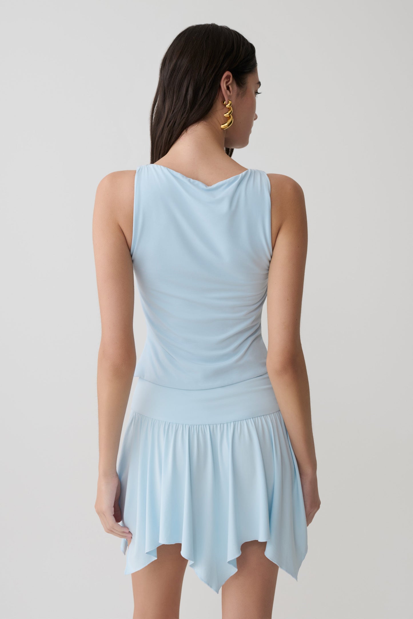 Nicolette Ärmelloses Tanktop - Hellblau