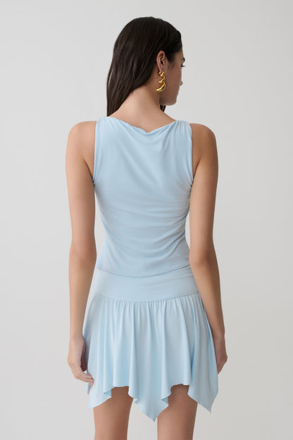 Nicolette Ärmelloses Tanktop - Hellblau