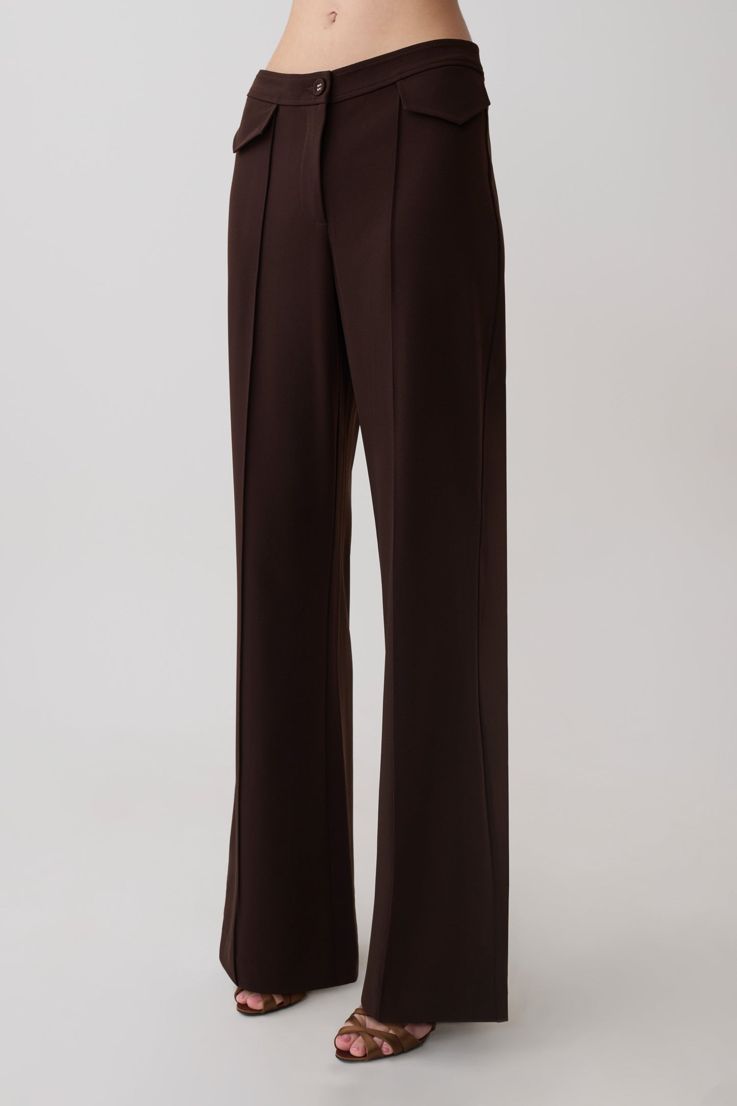 Darcie Fit And Flare Anzughose - Dunkle Schokolade