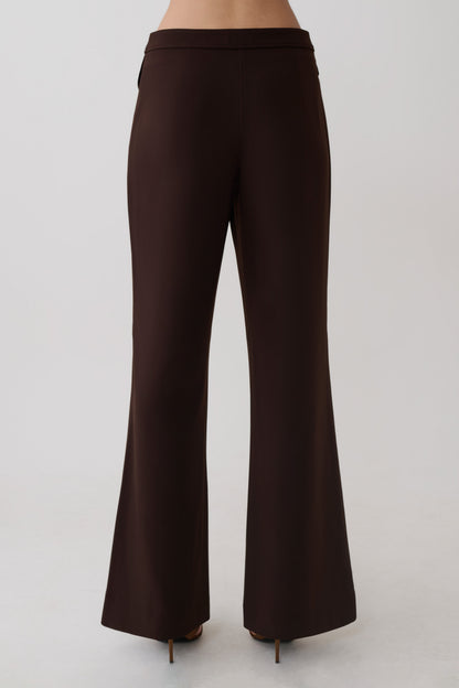 Darcie Fit And Flare Anzughose - Dunkle Schokolade
