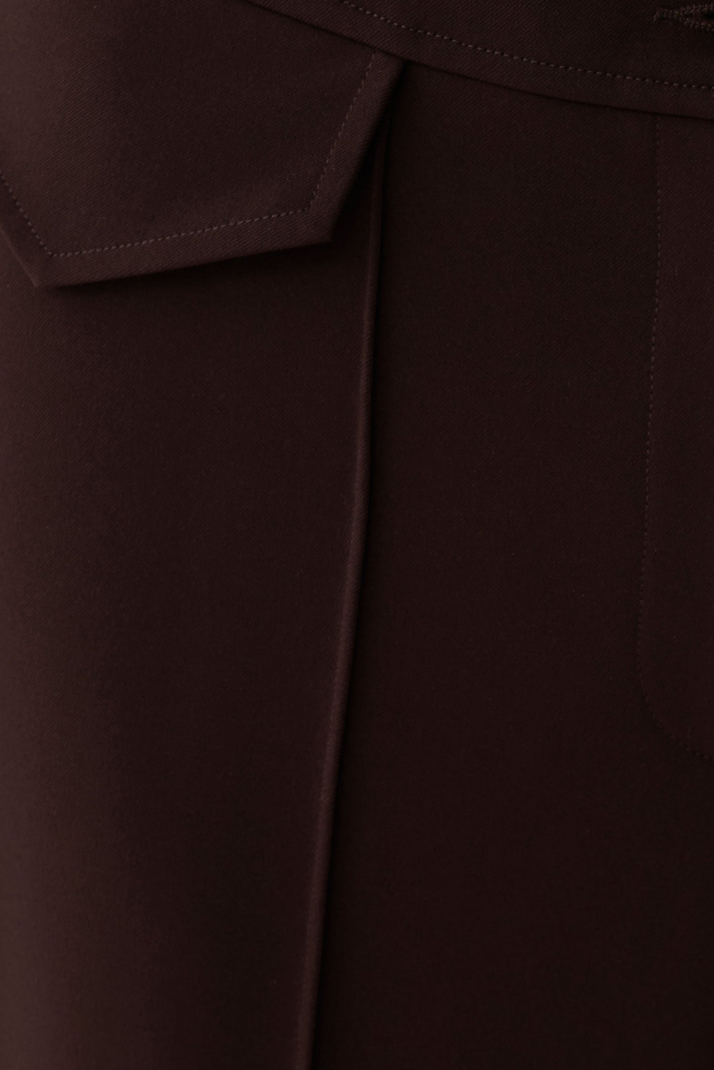 Darcie Fit And Flare Anzughose - Dunkle Schokolade
