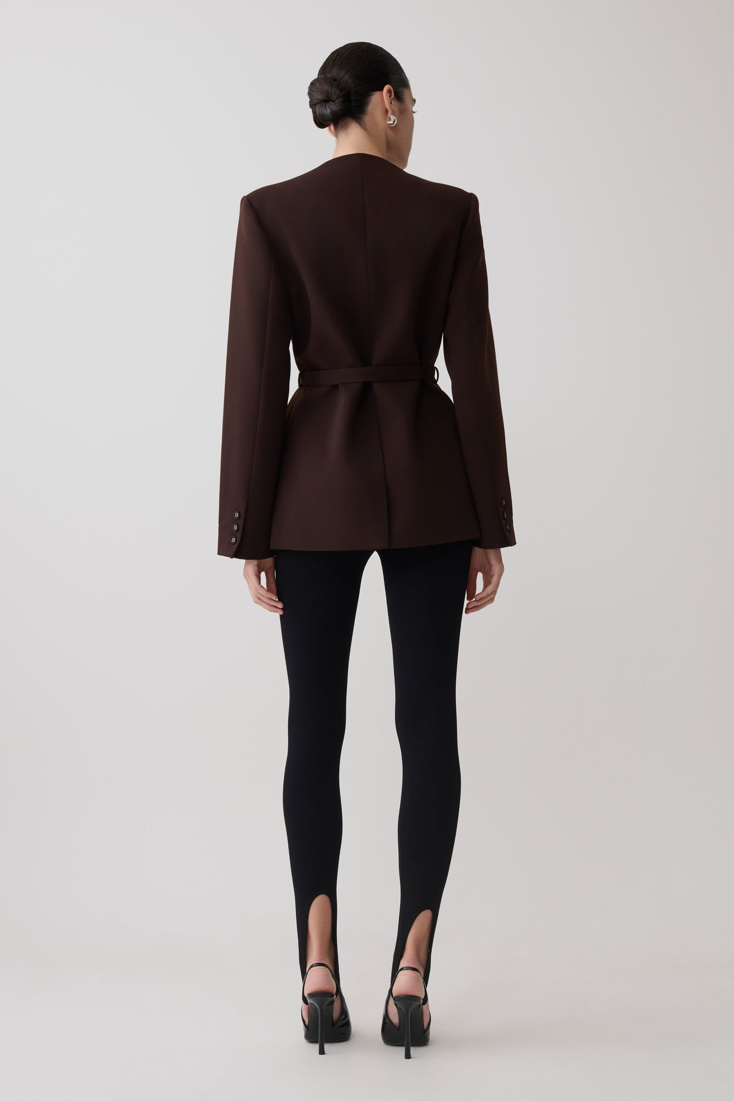 Valerie Stirrup Leggings - Schwarz