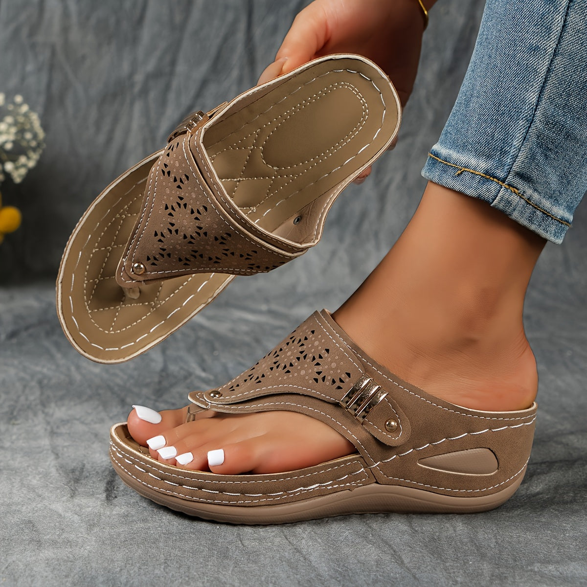 Livia™ | Bequeme Sandalen