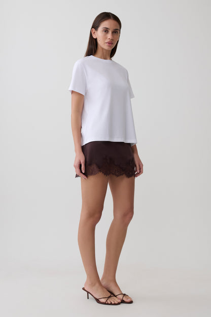 Sega Cotton Oversized T-Shirt - Weiß