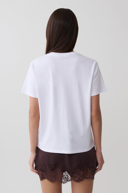 Sega Cotton Oversized T-Shirt - Weiß