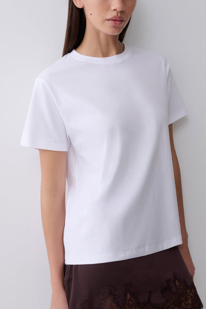 Sega Cotton Oversized T-Shirt - Weiß