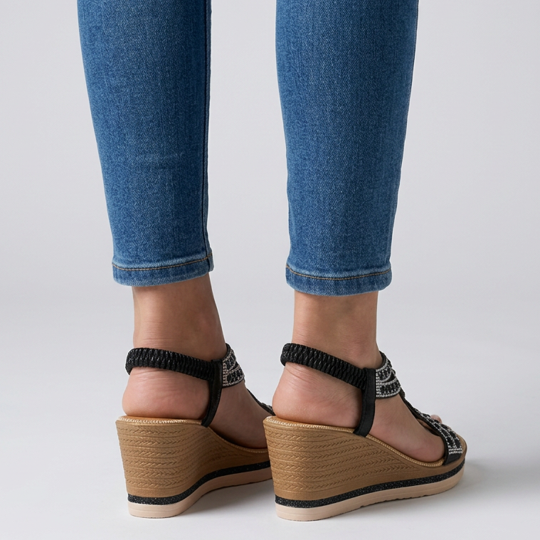 Eden - Bequeme Sandale für Damen mit Keil