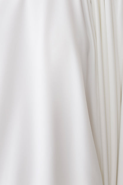 Jessy Drapiertes Mini-Kleid - Elfenbein