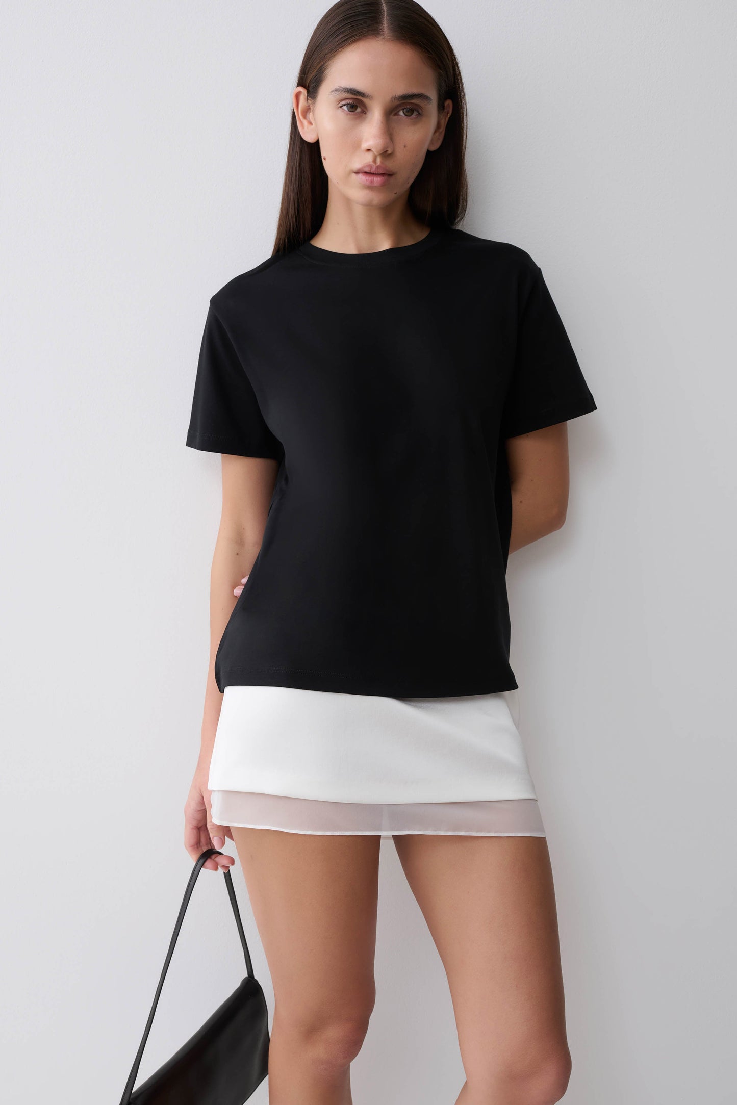 Sega Cotton Oversized T-Shirt - Schwarz
