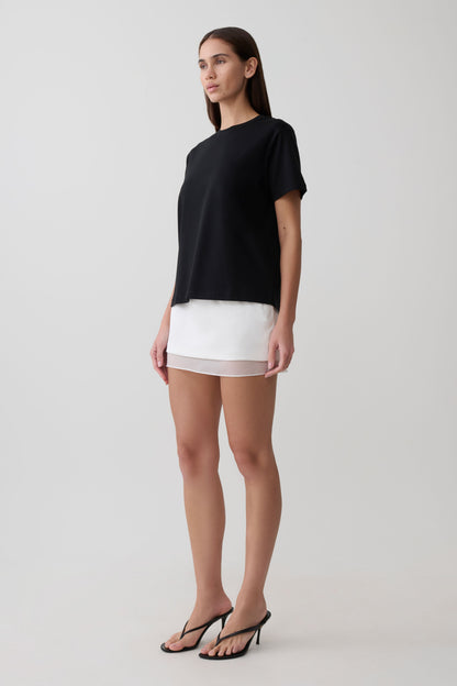 Sega Cotton Oversized T-Shirt - Schwarz