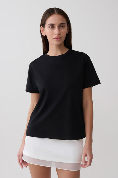 Sega Cotton Oversized T-Shirt - Schwarz