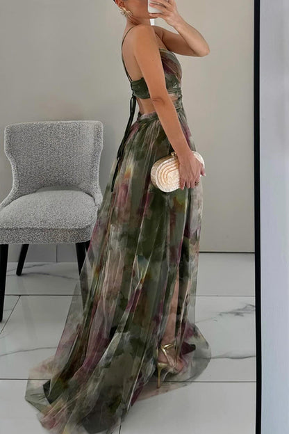 Sanne™ - Romantisches Fließendes Abendkleid
