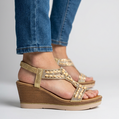 Eden - Bequeme Sandale für Damen mit Keil