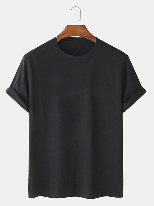 100% Baumwolle Basic T-Shirt