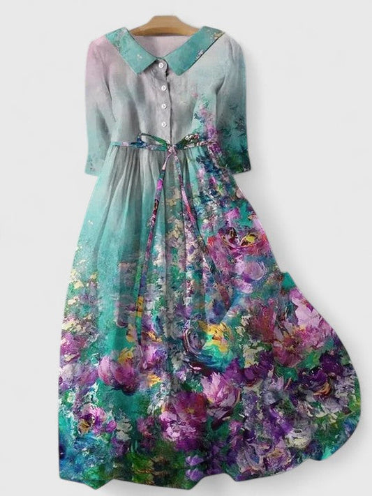 Matyldrah | Vorfrühling Elegantes Kleid