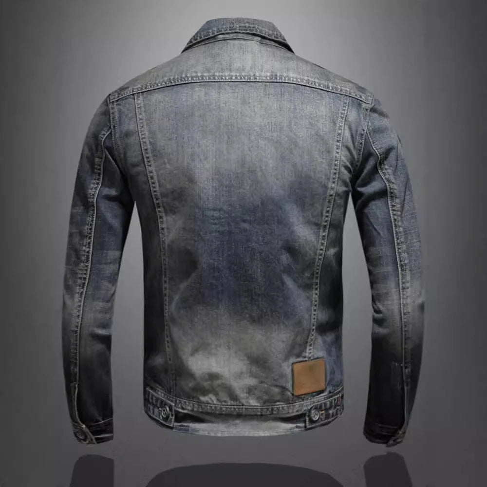 AlpenNord™ | Premium Denim Jacke 75% Baumwolle