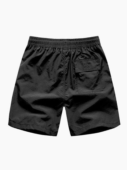 Leopardenmuster Button-Up Hemd & Badehose