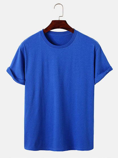 100% Baumwolle Basic T-Shirt