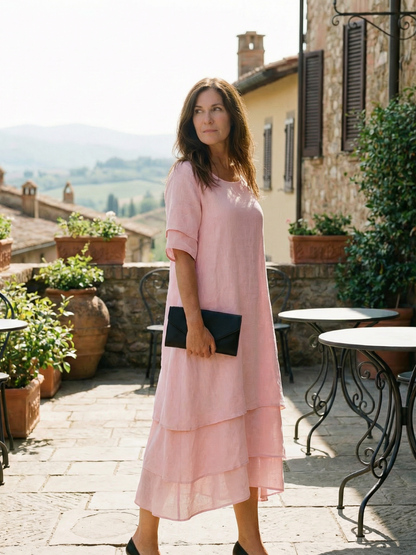Belen | Luftiges Sommerkleid mit Stufen