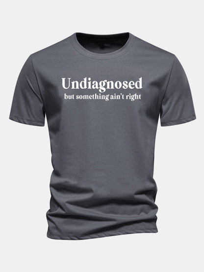 Regulär geschnittenes T-Shirt mit undiagnostiziertem Druck