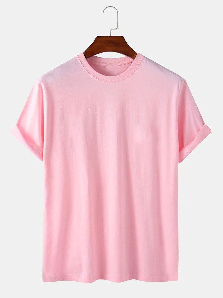 100% Baumwolle Basic T-Shirt