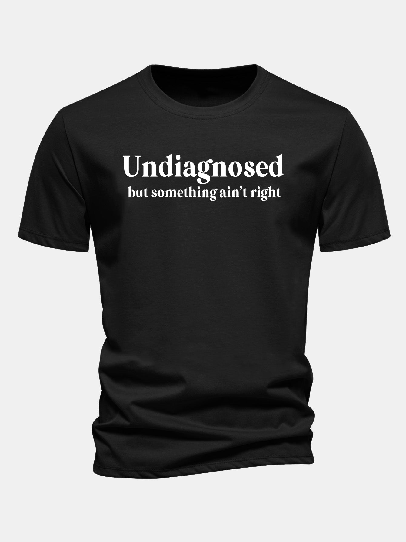 Regulär geschnittenes T-Shirt mit undiagnostiziertem Druck