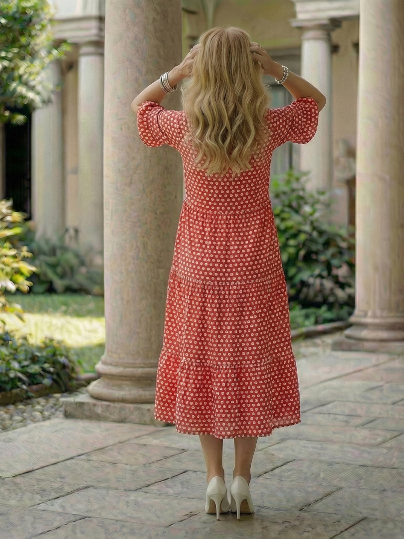 Siena | Leichtes Midi-Kleid