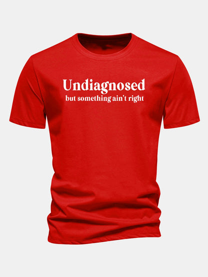 Regulär geschnittenes T-Shirt mit undiagnostiziertem Druck