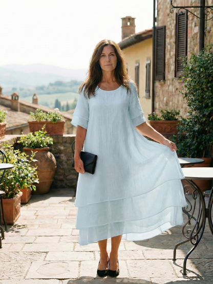 Belen | Luftiges Sommerkleid mit Stufen