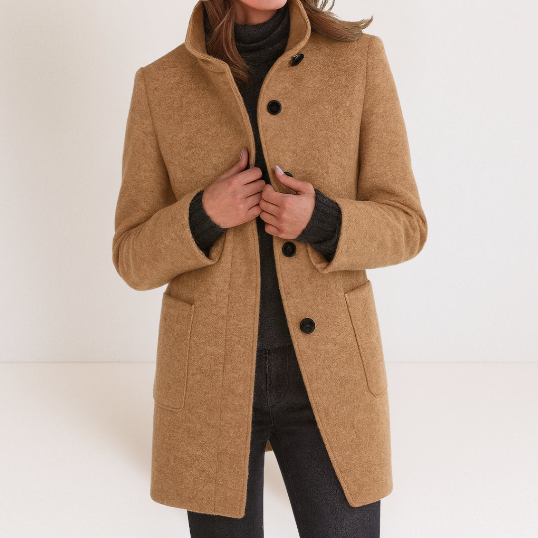 Stella | Damenjacke mit hohem Kragen