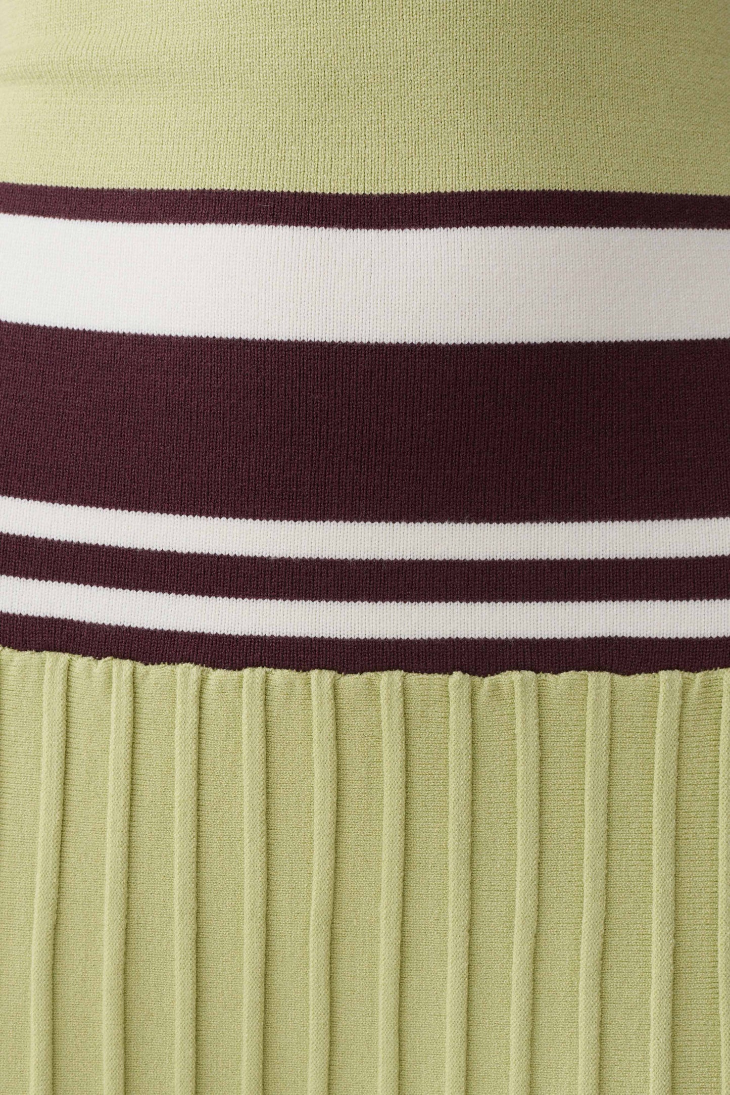 Solaris Trägerloses Kontrast Strick Maxikleid - Helloliv