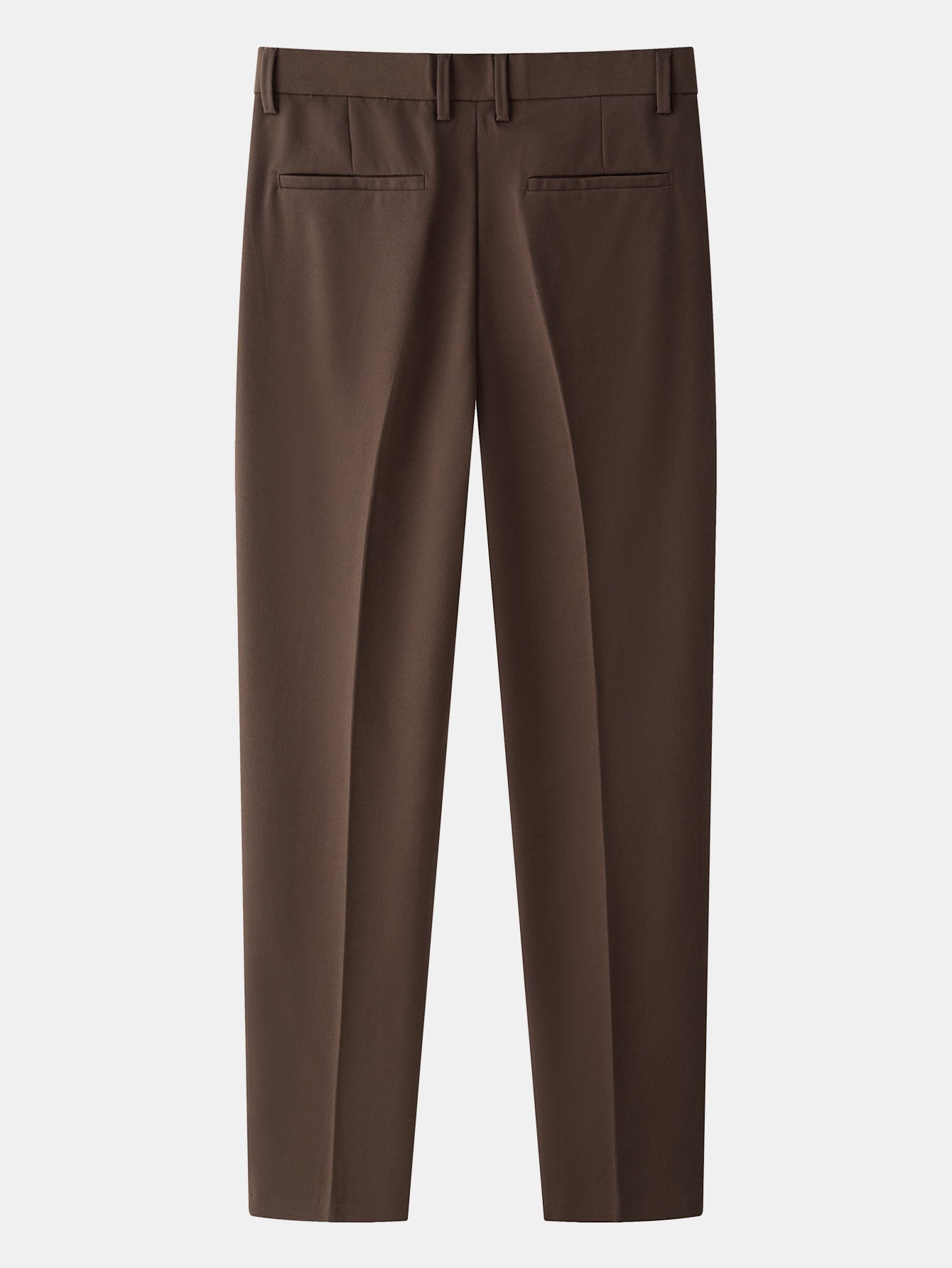 Leinenstrick-Polo & Slim Fit tapered Hose