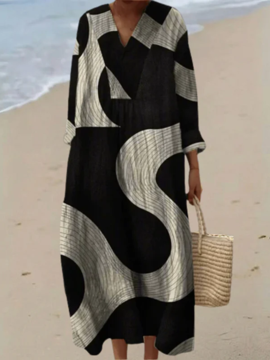 Van Elst Mode® | Sommerliche Blumenkleid
