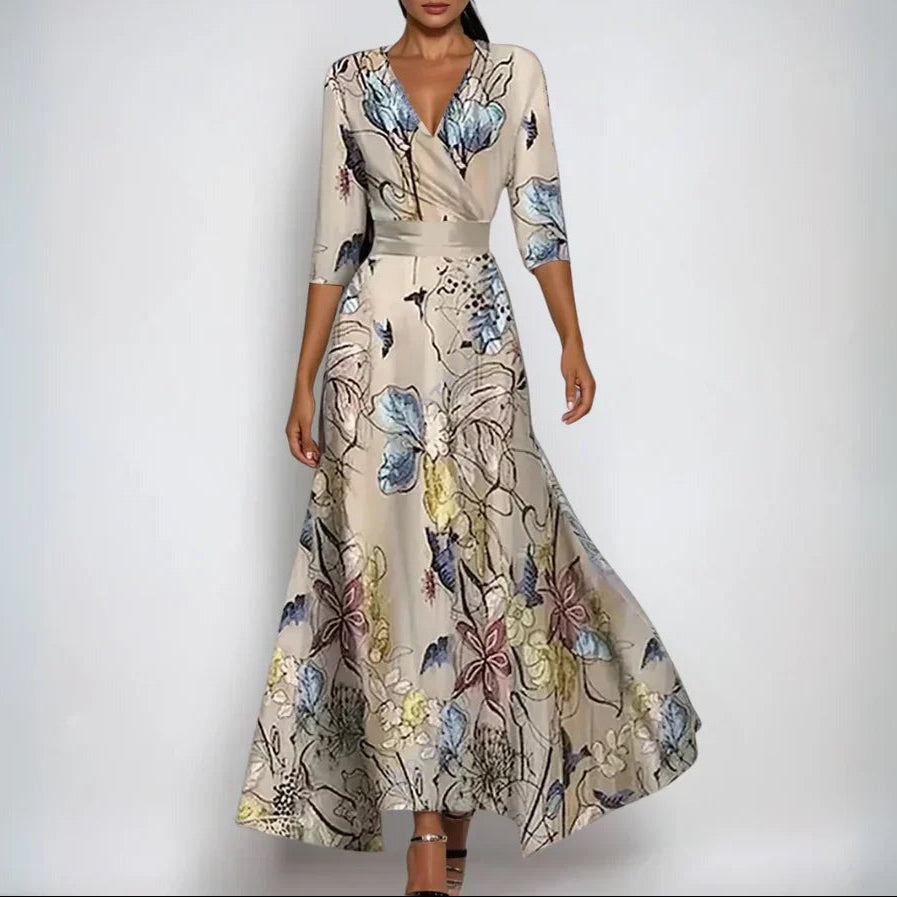 Sanne™ - Bequeme Kleid mit Dreiviertelärmeln